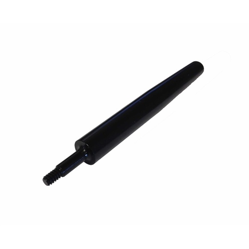 Torque Solution Short Billet Radio Antenna (Black) - Ford Mustang 1979-2009