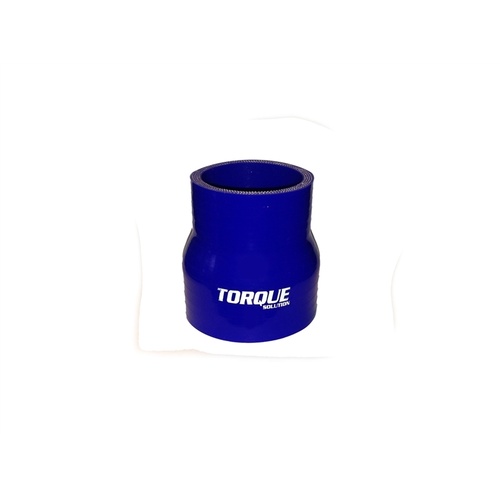 Torque Solution Transition Silicone Coupler: 2" to 2.5" Blue Universal