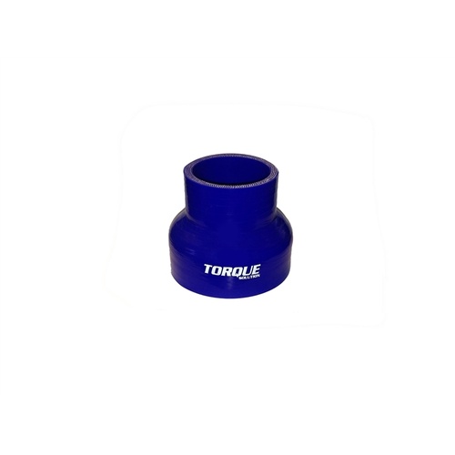 Torque Solution Transition Silicone Coupler: 2" to 2.75" Blue Universal