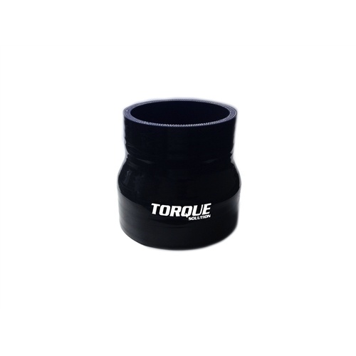 Torque Solution Transition Silicone Coupler: 2" to 3" Black Universal