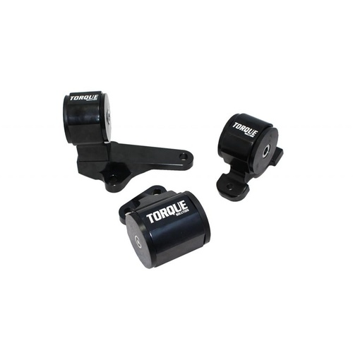 Torque Solution Billet Aluminum 3pc Engine Mount Kit - Honda Civic EF 87-90 (B-Series)