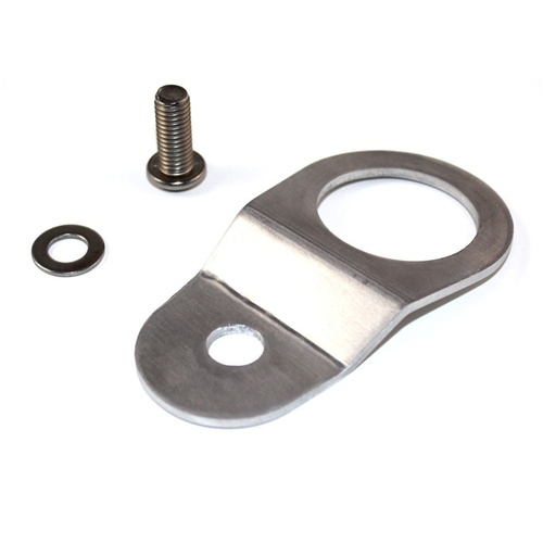 Torque Solution Radiator Mount (Silver): Mitsubishi Evolution 7/8/9