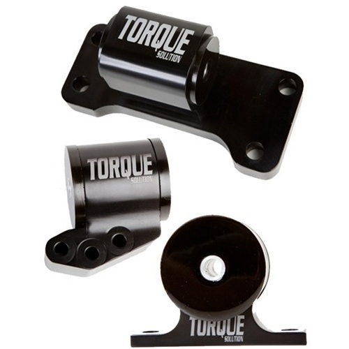 Torque Solution Billet aluminum 3 piece Engine Mount kit: Mitsubishi Evolution VII-IX 2001-2006