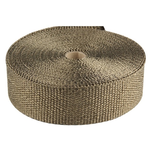 Torque Solution Exhaust Wrap (Lava): Universal 1" x 50'