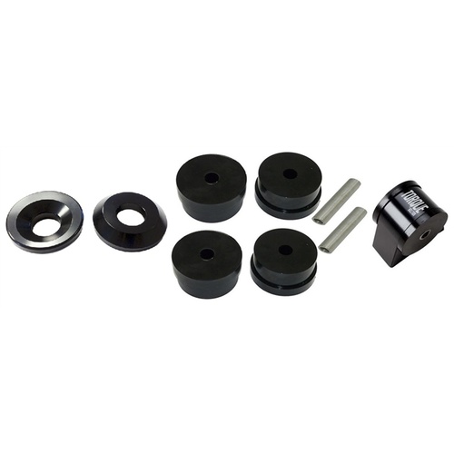 Torque Solution Side / Rear Mount Inserts & Billet Front Engine Mount Combo: Mitsubishi Evolution X 2008-2014