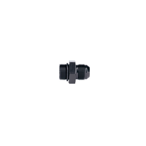Torque Solution Adapter Fitting: -8AN Straight Cut ORB to -8AN Flare