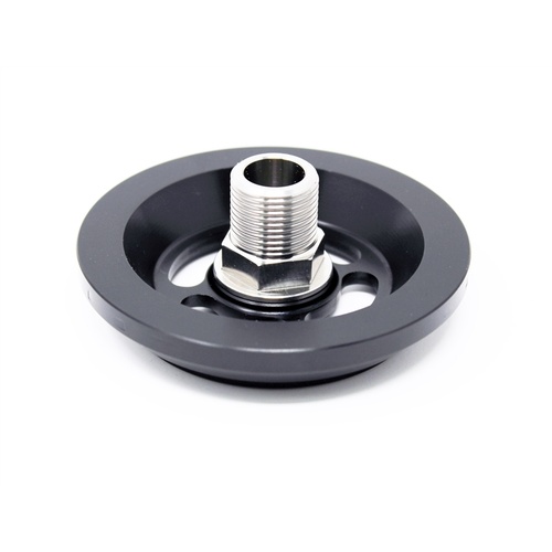 Torque Solution WIX Oil Filter Adapter - Nissan R35 GT-R VR38 w/ WIX 57202XP