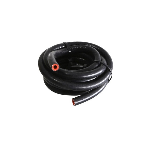 Silicon Hose 3m Pk-6mm Vac Tube Reinf-Black *less flexible than TS-HVR0603-BK*