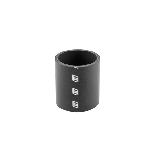 Silicon Hose Straight 60mm x 75mm BLACK