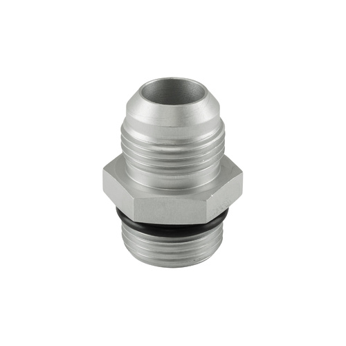 Fitting -12 AN Flare to -12 AN ORB Male Straight - Silver