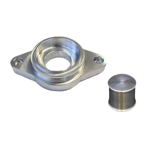 Torque Solution Tial Blow Off Valve Adapter w/ Plug - Mazda 3 MPS/6 MPS