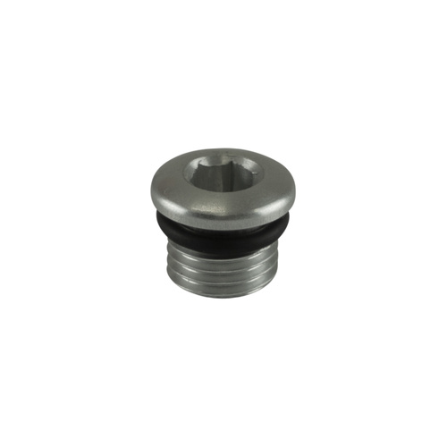 Fitting -4 AN ORB Blank - Silver