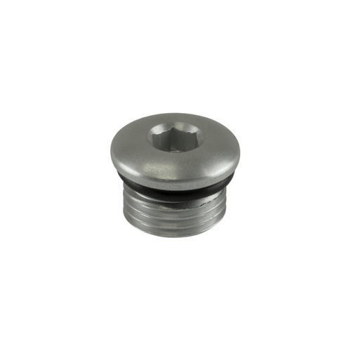 Fitting -6 AN ORB Blank - Silver