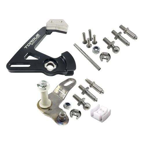 Torque Solution Billet Adjustable Short Shifter Arm w/ Stainless Lever - Volkswagen MK5/MK6/MK7 - Audi MK2/ MK3/A3/S3/TT