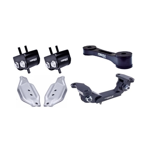 Torque Solution Engine / Trans / Pitch Mount Kit w/ Mount Plates: Subaru WRX 2002-2014 / STi 2004+
