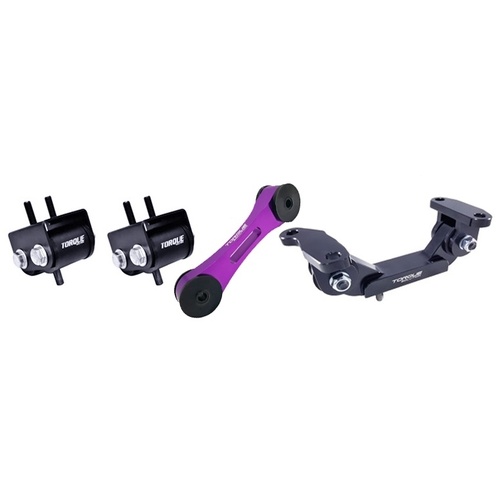 Torque Solution Engine / Transmission / Purple Pitch Mount: Subaru WRX 2002-2014 / STi 2004+