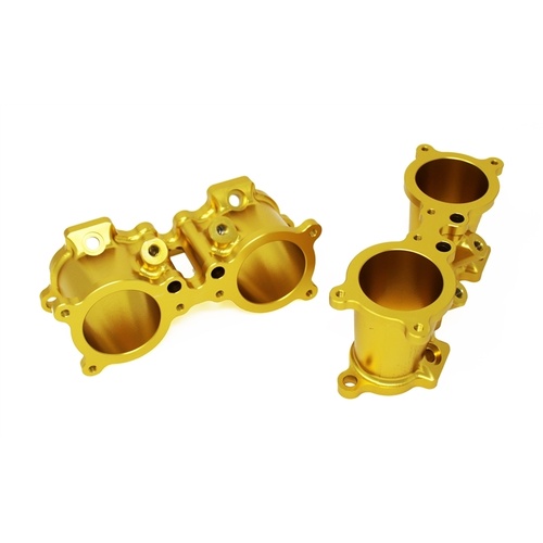 Torque Solution Top Feed TGV Deletes (Gold): Subaru WRX 08-14, STI 07-18, LGT 08-12, FXT 08-13