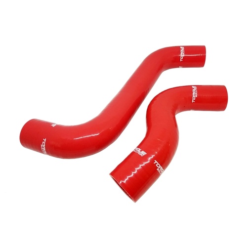 Torque Solution Silicone Radiator Hose Kit (Red) - Subaru WRX 2015+/Forester XT 2014+
