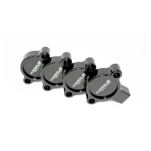 Torque Solution AVCS Cam Sensor Covers (Black) - Subaru WRX 2015+/BRZ/FR-S/GT86/FA Engines