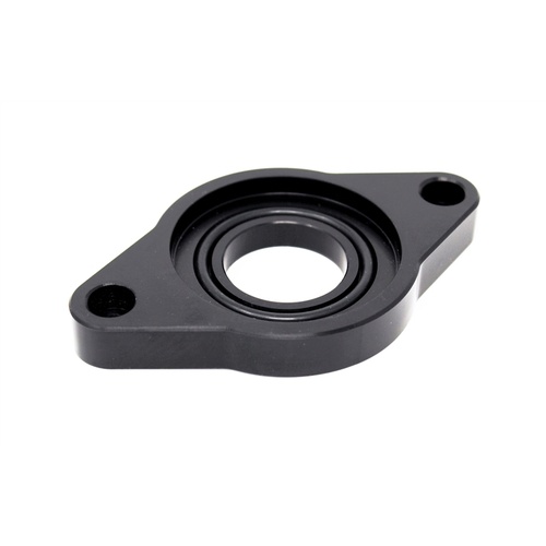 Torque Solution HKS Blow Off Valve Adapter (Black) - Subaru WRX 2008-2014 & Legacy GT 05-09