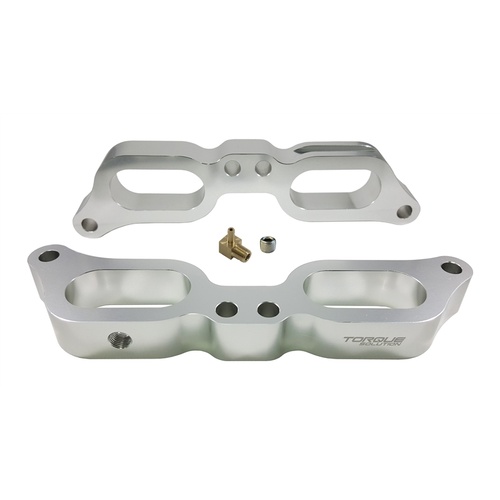 Torque Solution Billet TGV Delete w/ 90 Degree Barb: Subaru WRX 2015+