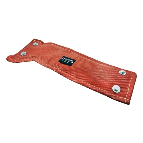 Torque Solution Thermal Turbo Blanket Red - Subaru EJ20/EJ25