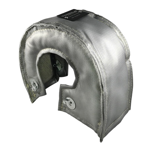Torque Solution Thermal Turbo Blanket (Gray): Fits T3, T3/T4, T25, T28, GT25, GT28, GT30, GT32, GT35, GT37 Turbo Back Housings