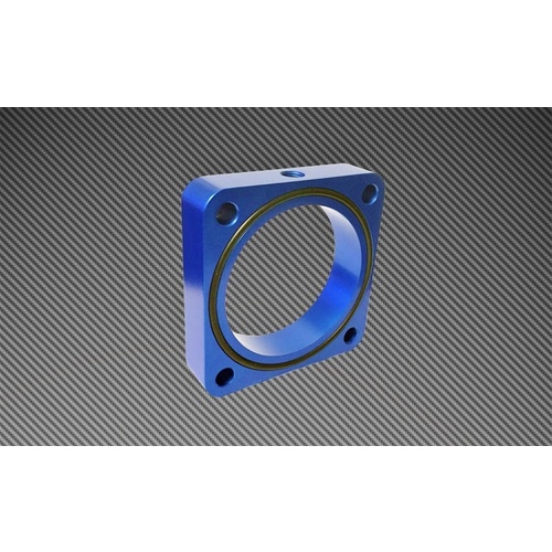 Torque Solution Throttle Body Spacer (Blue) - Subaru BRZ/Scion FR-S 2013+