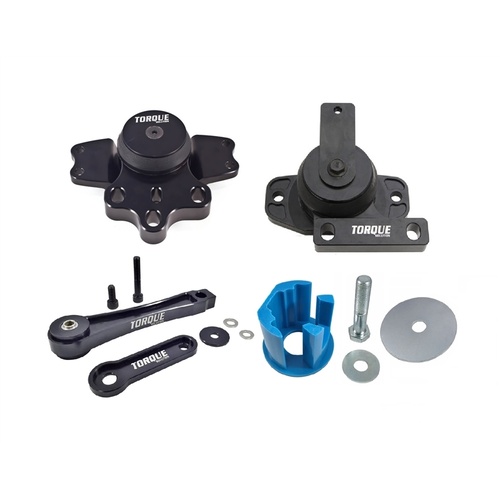 Torque Solution Engine,Transmission & Pendulum Mount Kit w/ Race Insert - Volkswagen 2009-2014 2.0 TSI