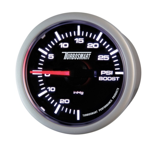 TURBOSMART Boost Gauge 0-30psi 52mm - 2 1/16" TS-0101-2023