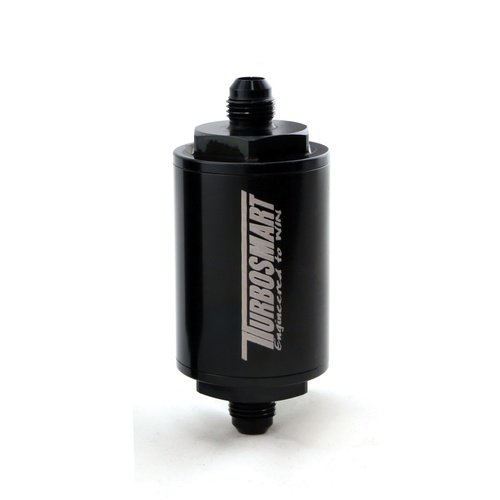 TURBOSMART FPR Billet Fuel Filter 10um -6AN - Black TS-0402-1130