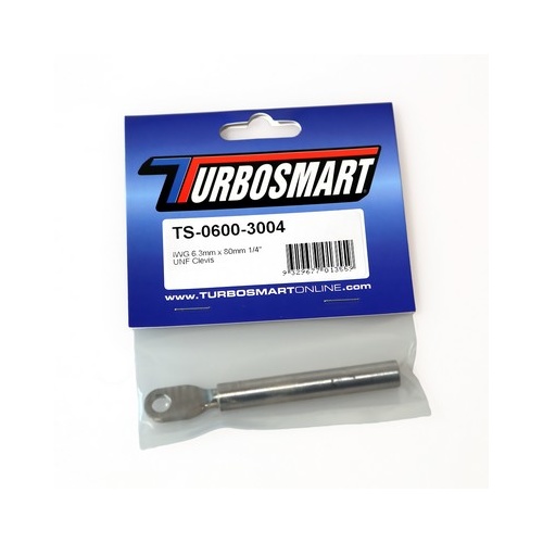 TURBOSMART 6.3mm x 80mm 1/4" UNF Clevis TS-0600-3004