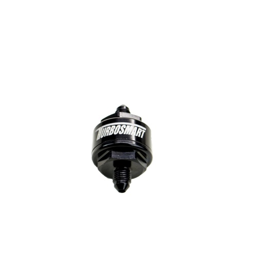 TURBOSMART Billet Turbo Oil Feed Filter 44um -3AN - Black TS-0804-1001