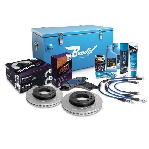 Bendix Ultimate 4x4 Brake Upgrade Kit Front for Ranger 11-22 (U4WD-BUK9)