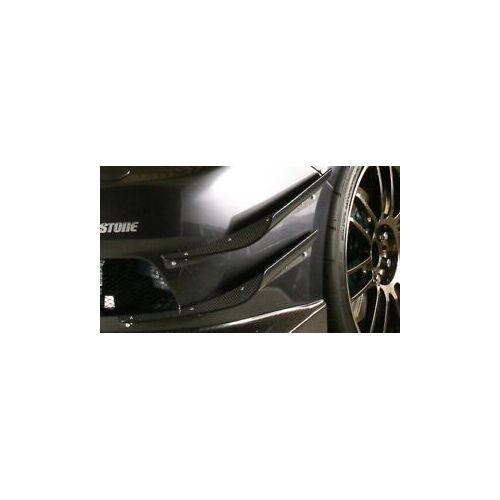 GENUINE VARIS DOUBLE HYPER CARBON CANARD SET FOR SUBARU STI GRB GVB