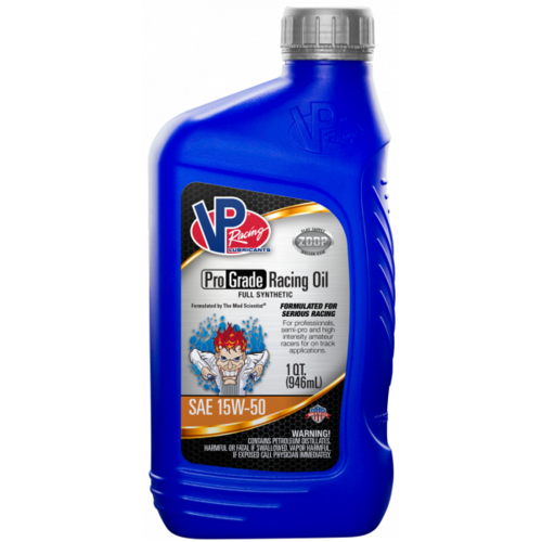 VP Professional Grade 15W-50 Full Synthetic Racing Oil