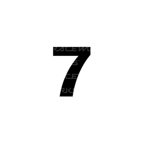MVP CAMS Approved 28cm Black Number 7