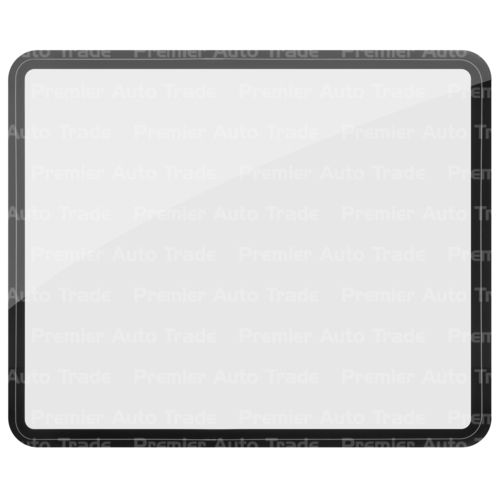 MVP CAMS Approved White Door Number Box W/Black Outline