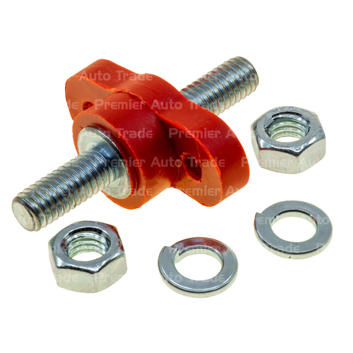 MVP Red 3/8" UNC 250A Bulkhead Through-Stud Power Post
