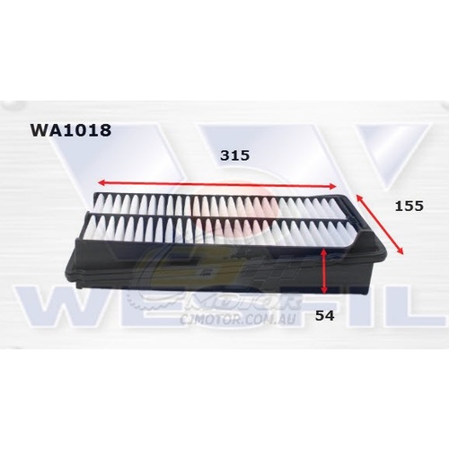 WESFIL AIR FILTER - WA1018