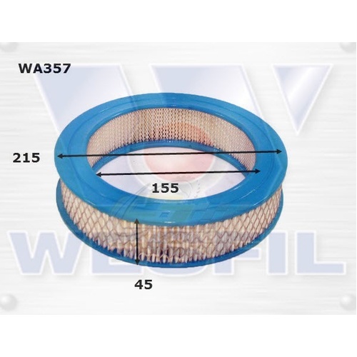 WESFIL AIR FILTER - WA357