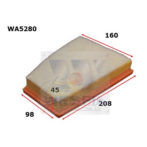 WESFIL AIR FILTER - WA5280
