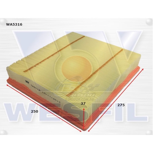 WESFIL AIR FILTER - WA5316