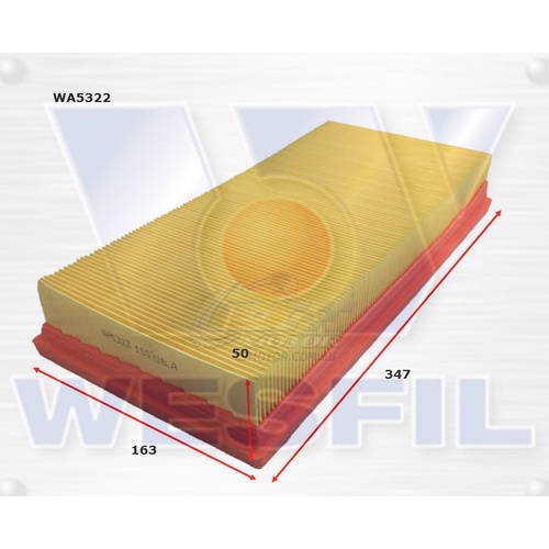 WESFIL AIR FILTER - WA5322