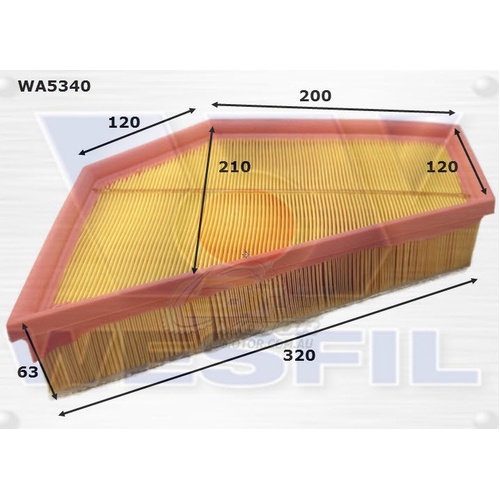 WESFIL AIR FILTER - WA5340