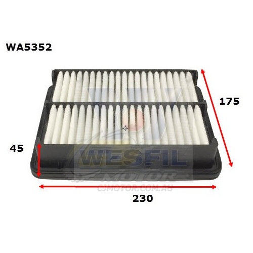 WESFIL AIR FILTER - WA5352