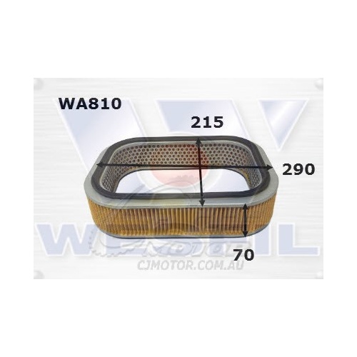 WESFIL AIR FILTER - WA810