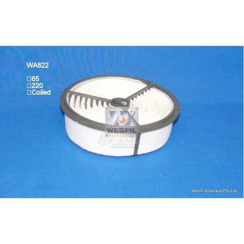 WESFIL AIR FILTER - WA822
