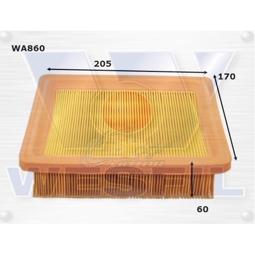 WESFIL AIR FILTER - WA860