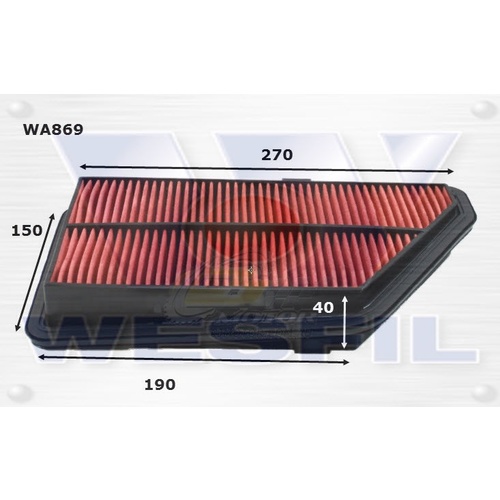 WESFIL AIR FILTER - WA869